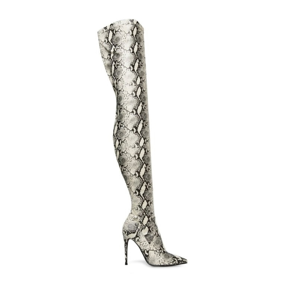 STEVE MADDEN Dominique thigh high stilleto boot